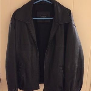 Men’s leather jacket Outbrook size Large
